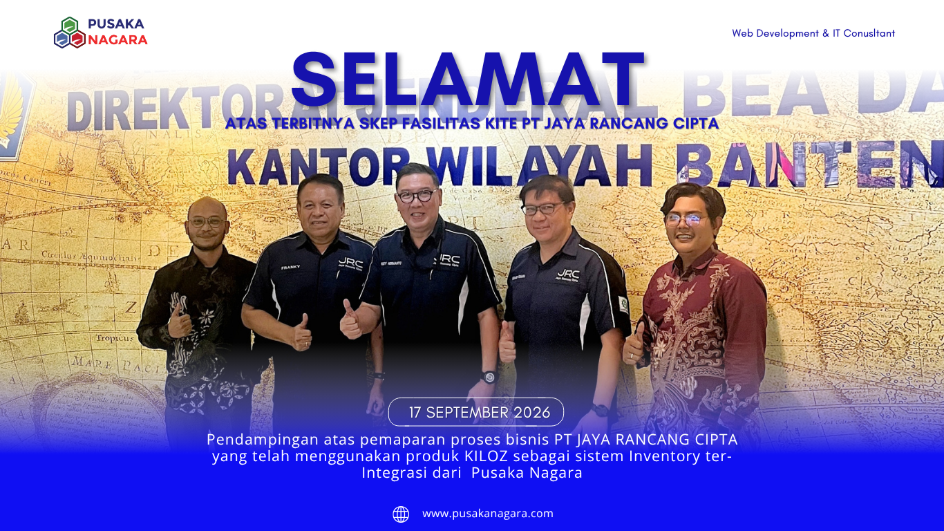 PENDAMPINGAN ATAS PEMAPARAN PROSES BISNIS PT JAYA RANCANG CIPTA - PUSAKA NAGARA