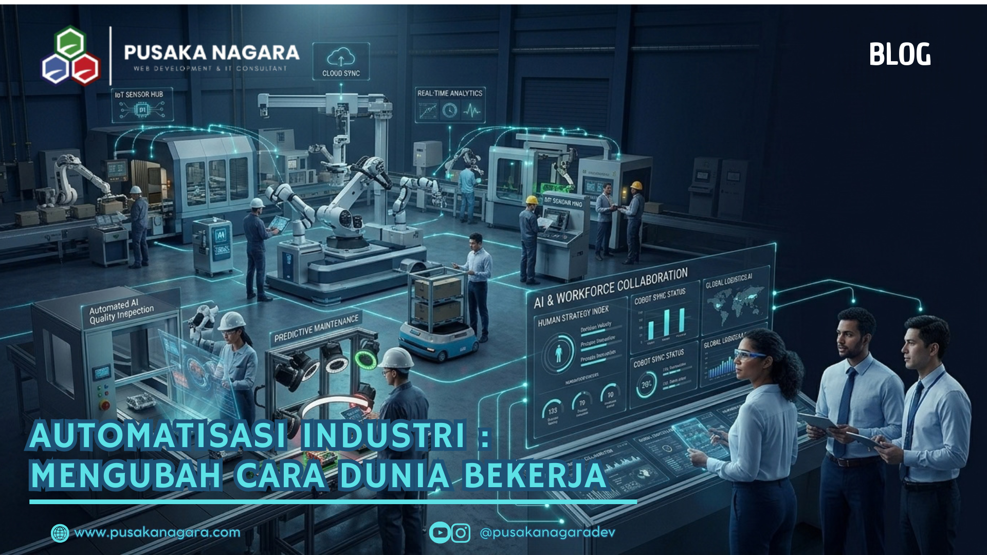 Automatisasi Industri: Mengubah Cara Dunia Bekerja - PUSAKA NAGARA