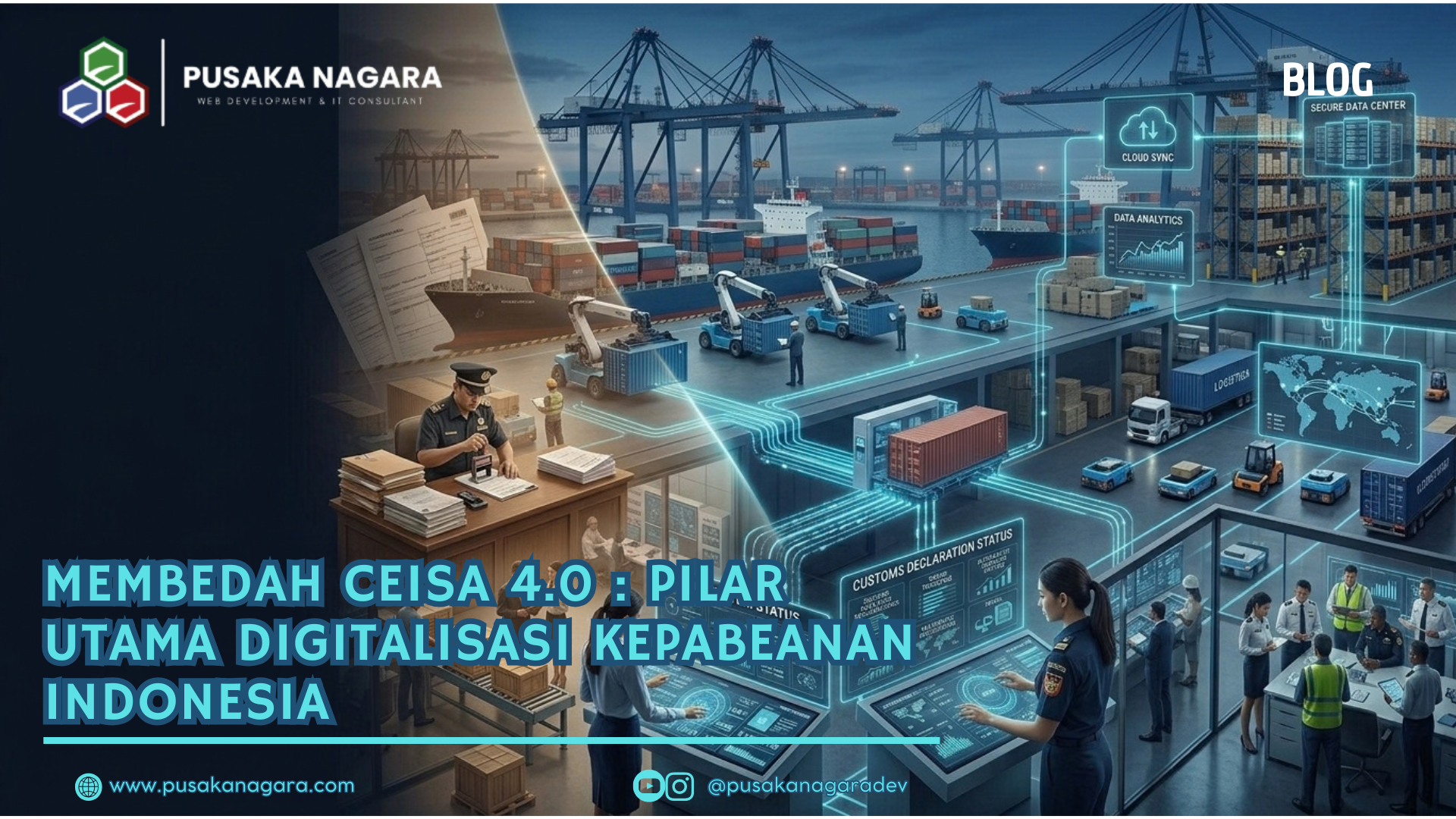 Membedah CEISA 4.0: Pilar Utama Digitalisasi Kepabeanan Indonesia - PUSAKA NAGARA