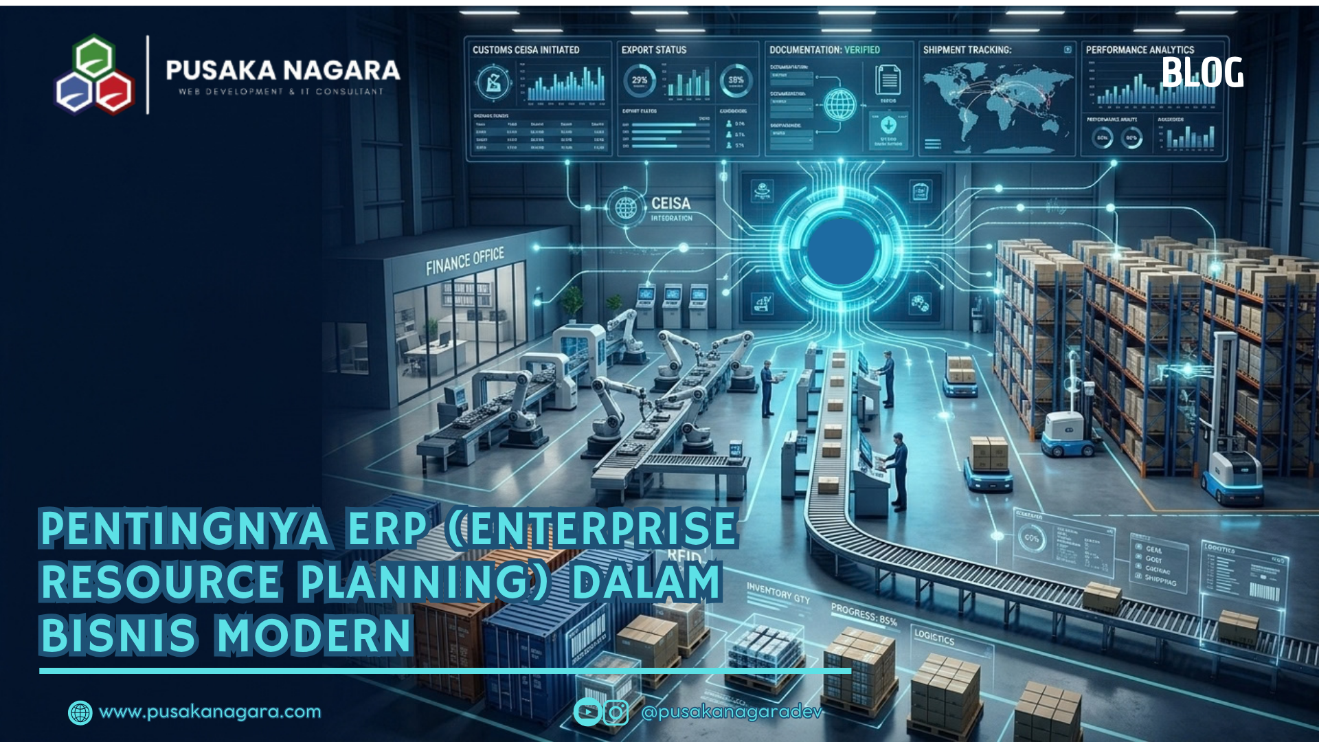 Pentingnya ERP (Enterprise Resource Planning) dalam Bisnis Modern - PUSAKA NAGARA