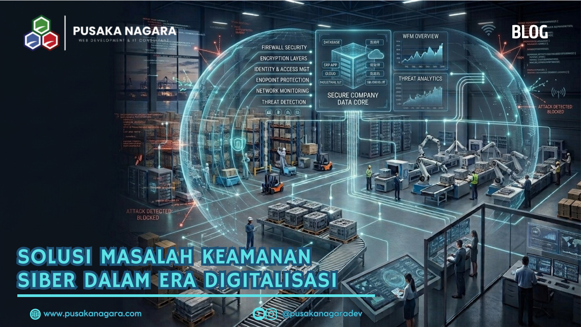 Solusi Masalah Keamanan Siber dalam Era Digitalisasi ( Selesai ) - PUSAKA NAGARA