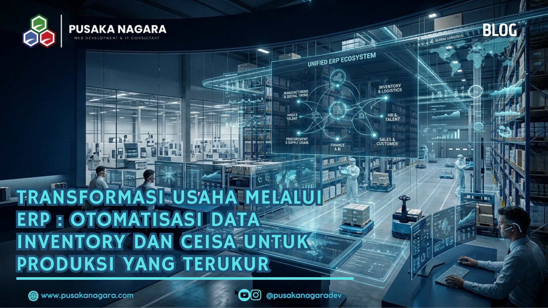 Otomatisasi Data Inventory dan CEISA untuk Produksi yang Terukur ( Selesai ) - PUSAKA NAGARA